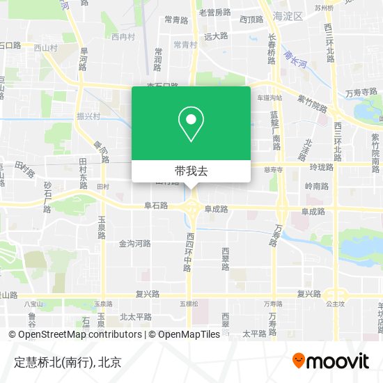 定慧桥北(南行)地图