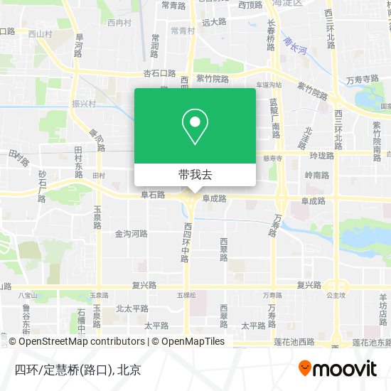 四环/定慧桥(路口)地图