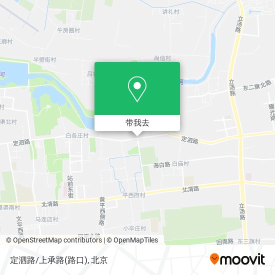 定泗路/上承路(路口)地图