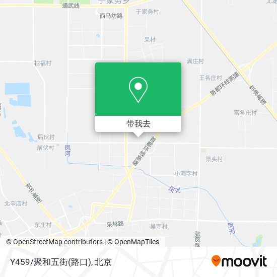 Y459/聚和五街(路口)地图