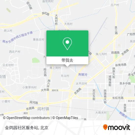 金鸽园社区服务站地图