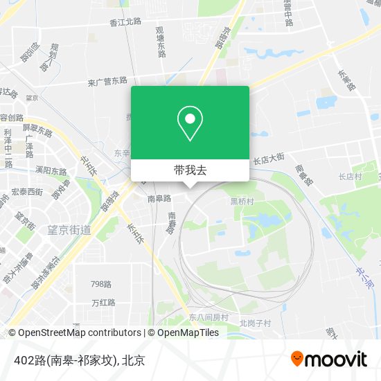 402路(南皋-祁家坟)地图