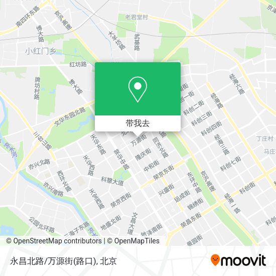 永昌北路/万源街(路口)地图