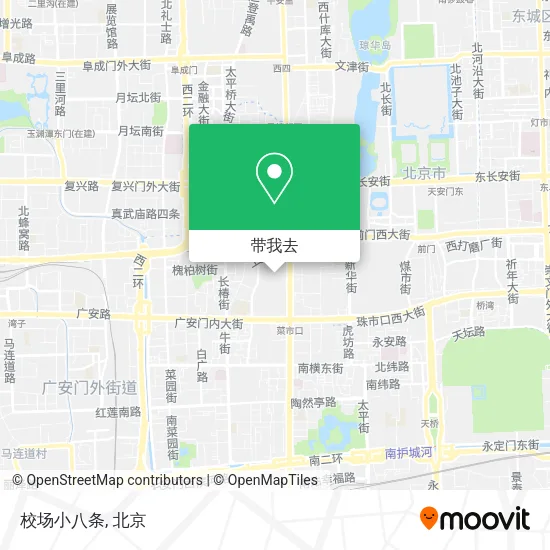 校场小八条地图