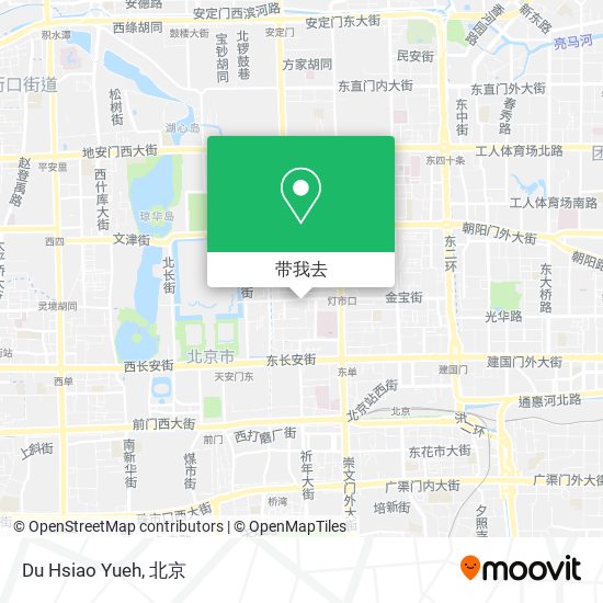 Du Hsiao Yueh地图