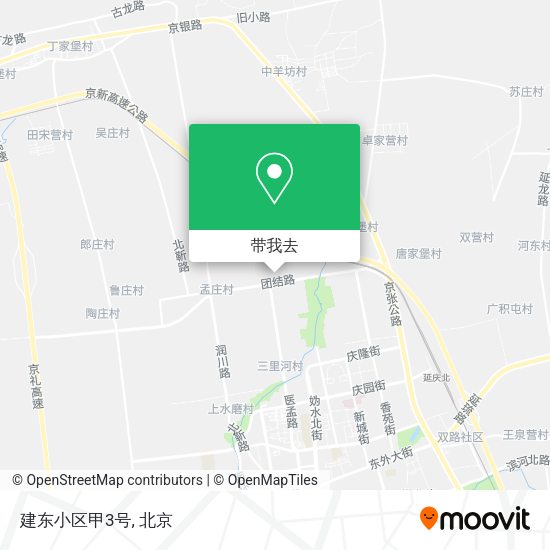 建东小区甲3号地图