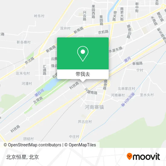 北京恒星地图