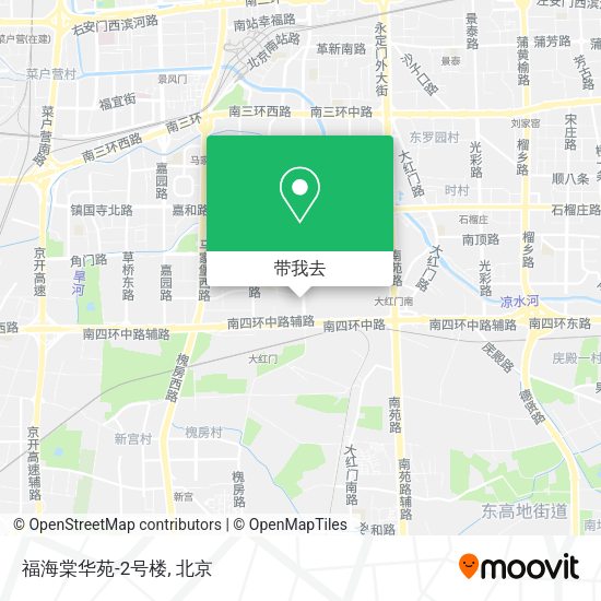 福海棠华苑-2号楼地图