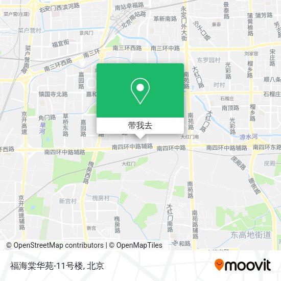 福海棠华苑-11号楼地图