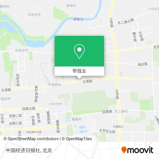中国经济日报社地图