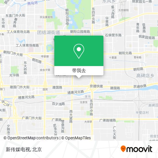 新传媒电视地图