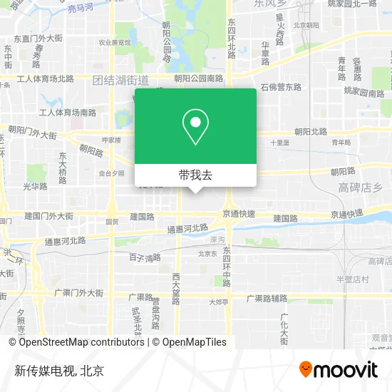 新传媒电视地图