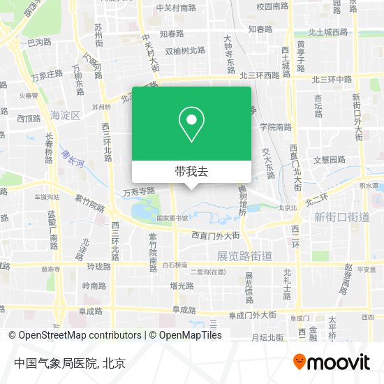 中国气象局医院地图