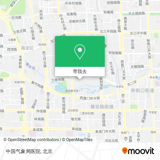 中国气象局医院地图