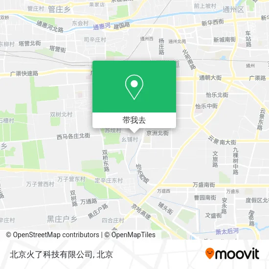 北京火了科技有限公司地图
