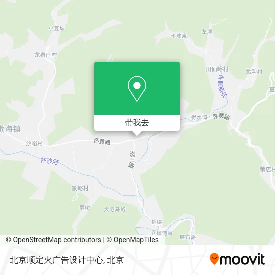 北京顺定火广告设计中心地图