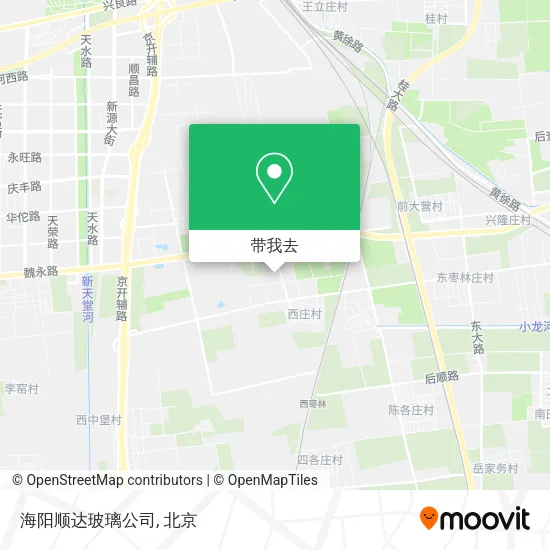 海阳顺达玻璃公司地图