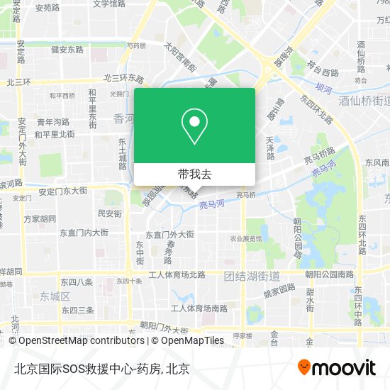 北京国际SOS救援中心-药房地图