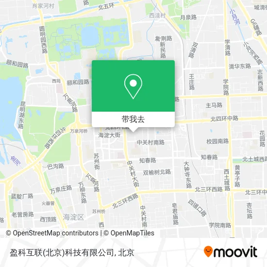盈科互联(北京)科技有限公司地图