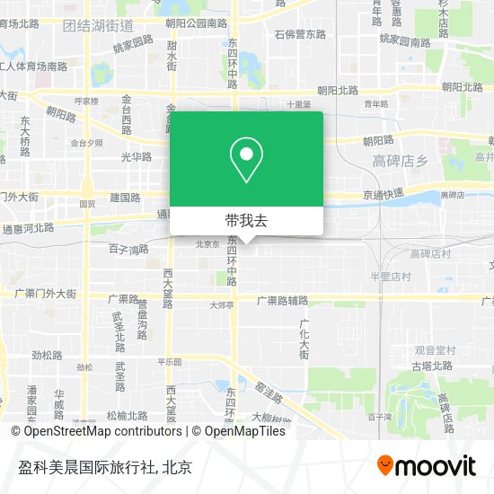盈科美晨国际旅行社地图