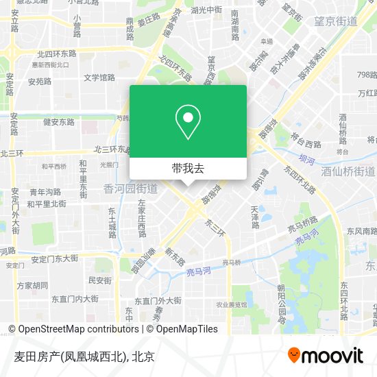 麦田房产(凤凰城西北)地图