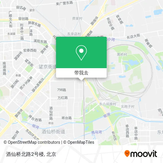 酒仙桥北路2号楼地图