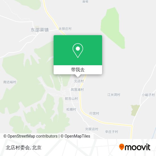 北店村委会地图