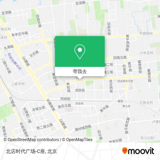 北店时代广场-C座地图