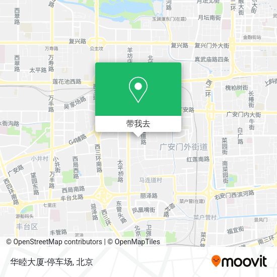 华睦大厦-停车场地图