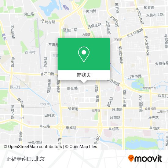 正福寺南口地图