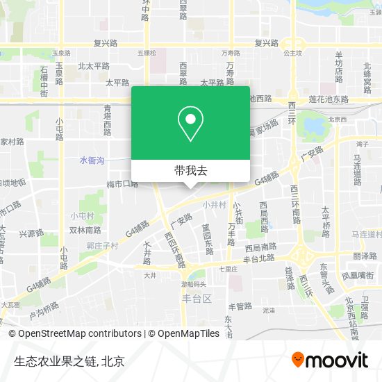 生态农业果之链地图