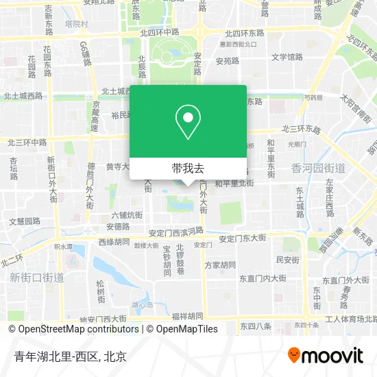青年湖北里-西区地图