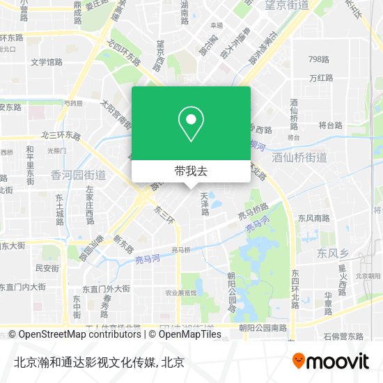 北京瀚和通达影视文化传媒地图