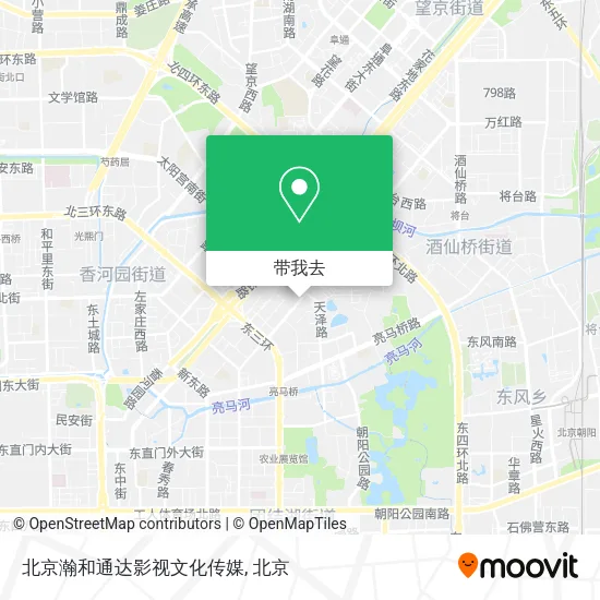 北京瀚和通达影视文化传媒地图