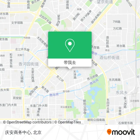庆安商务中心地图