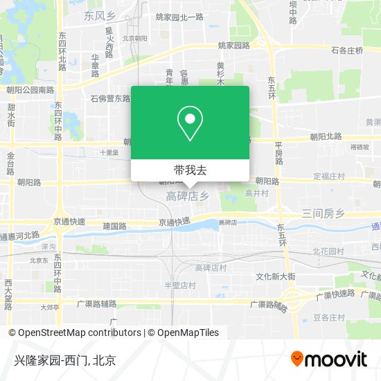 兴隆家园-西门地图