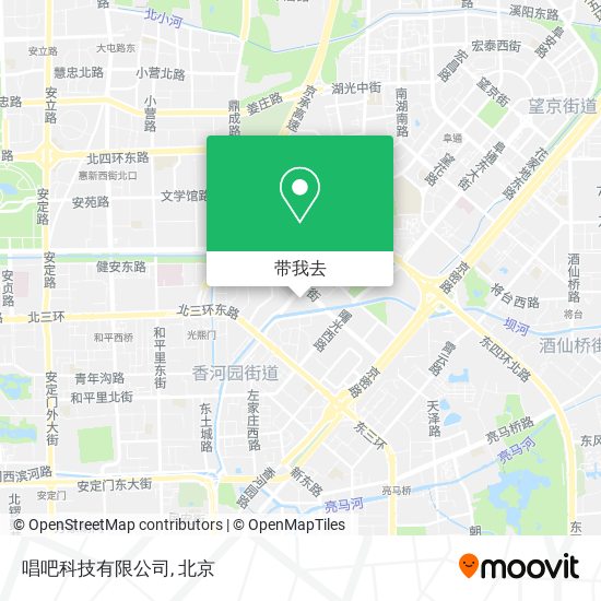 唱吧科技有限公司地图