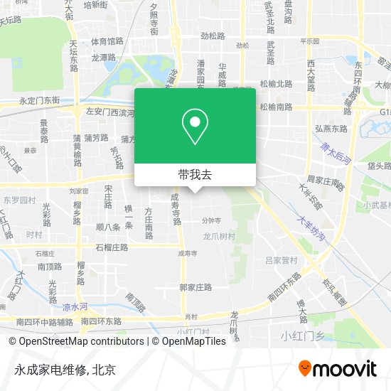 永成家电维修地图