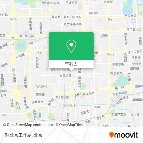驻北京工作站地图
