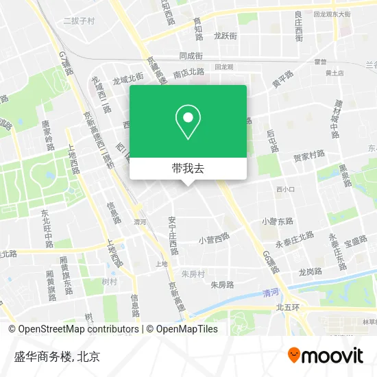 盛华商务楼地图