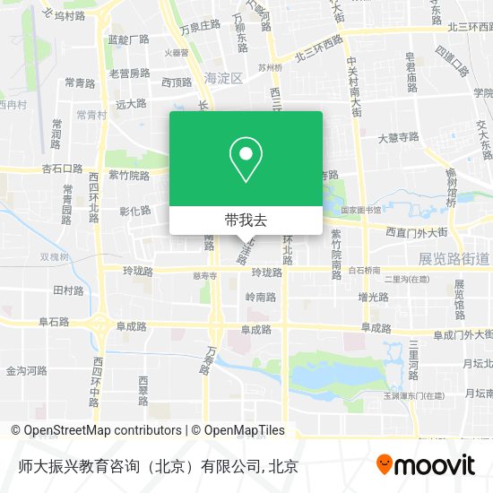 师大振兴教育咨询（北京）有限公司地图