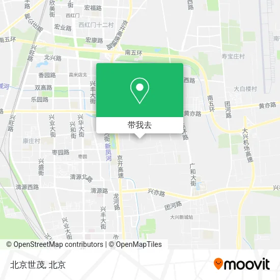 北京世茂地图