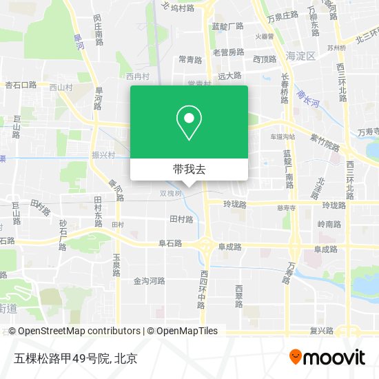五棵松路甲49号院地图