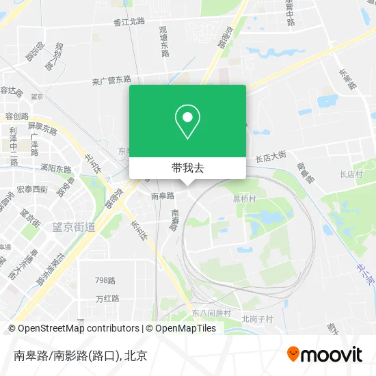 南皋路/南影路(路口)地图