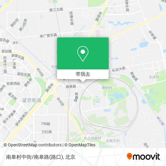 南皋村中街/南皋路(路口)地图
