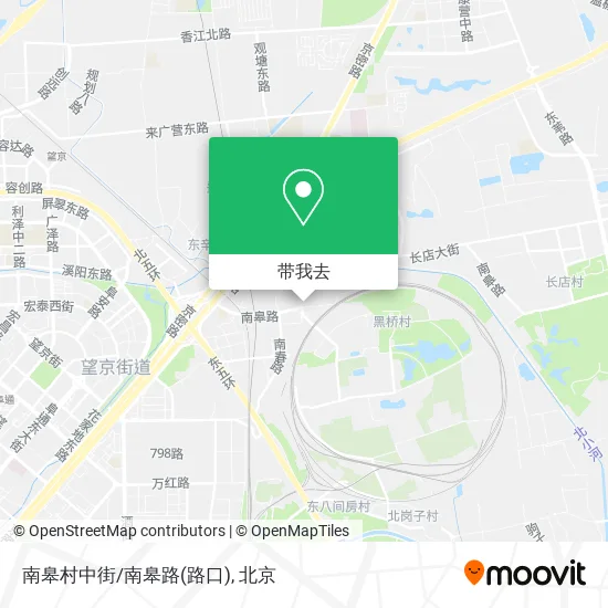 南皋村中街/南皋路(路口)地图