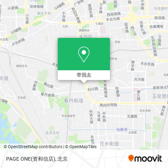 PAGE ONE(资和信店)地图