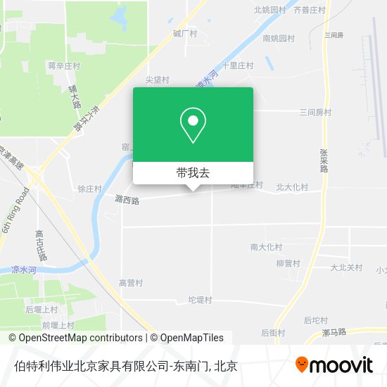 伯特利伟业北京家具有限公司-东南门地图