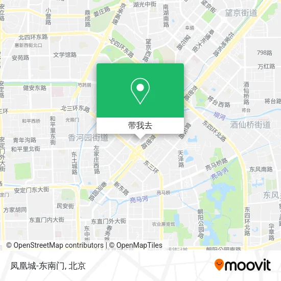 凤凰城-东南门地图
