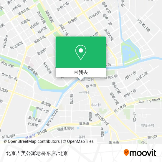 北京吉美公寓老桥东店地图